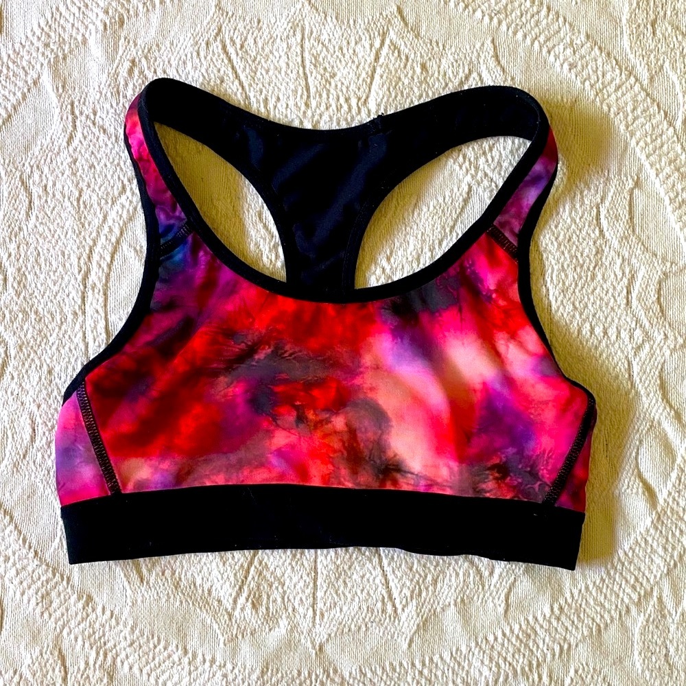 Like-New Sunset Colored Sports Bra